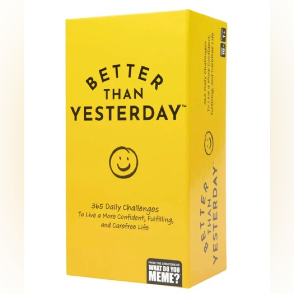 Better Than Yesterday Challenges